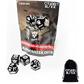 Citadel Black Character Randomizer Dice Set - Randomize Class, Race, &amp; Alignment for Characters or NPCs, Made for Dungeons and Dragons 5th Edition &amp; Other Tabletop Role-Playing Games