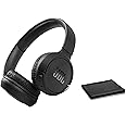 JBL Tune 510BT: Wireless Bluetooth On-Ear Headphones with Purebass Sound - with Cleaning Cloth - Black