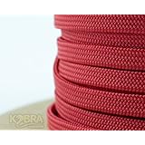 mod/smart Kobra MaxCord High Density Coreless Paracord 16 - 18AWG Sleeving 1/8in.- 100 Foot Spool, Silver Red
