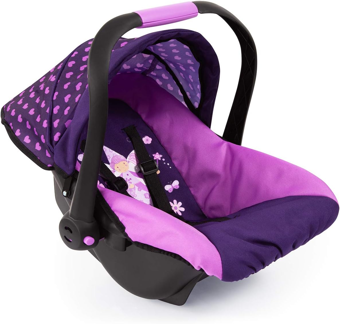 Bayer Design 67976AA Toy, car seat Easy Go for Neo Vario pram with Cover, Doll Accessories