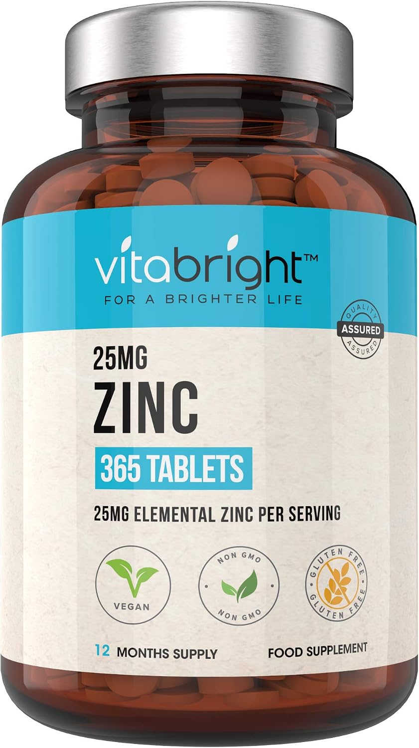 Zinc Supplements with Copper for Men & Women, 400 count (Pack of 1)