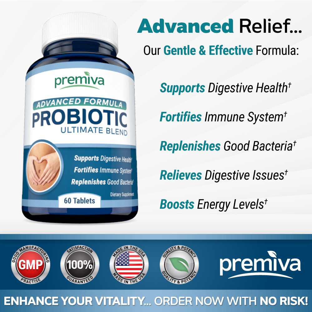 #1 BEST Advanced Probiotics Supplement - Ultimate