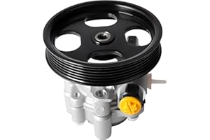 Loautong 21-5264 Power Steering Pump with Pulley for Toyota Sequoia 2001 2002 2003 2004 2005 2006 2007, for Toyota Tundra 2000-2006, V8 4.7L, Replaces 15264 443100C030 443200C020 SK215264