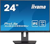 iiyama -B5 24 Inch IPS LCD 1920x1200 WUXGA 5ms Full HD Monitor HA view 3