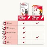 Beaphar FIPROtec COMBO for Cats 3 Pips Vet Strength Flea Tick Treatment view 6