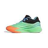 adidas Unisex Dame X Basketball Sneaker, Lime