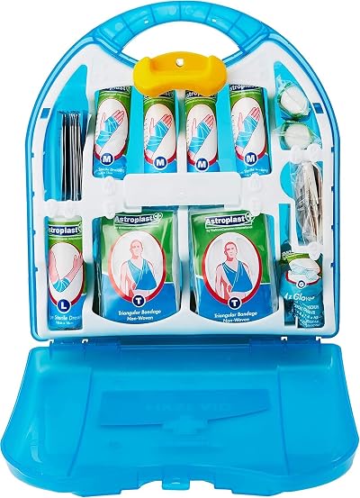 Astroplast Mezzo HSE First Aid Kit up to 10 Persons with Wall Mount