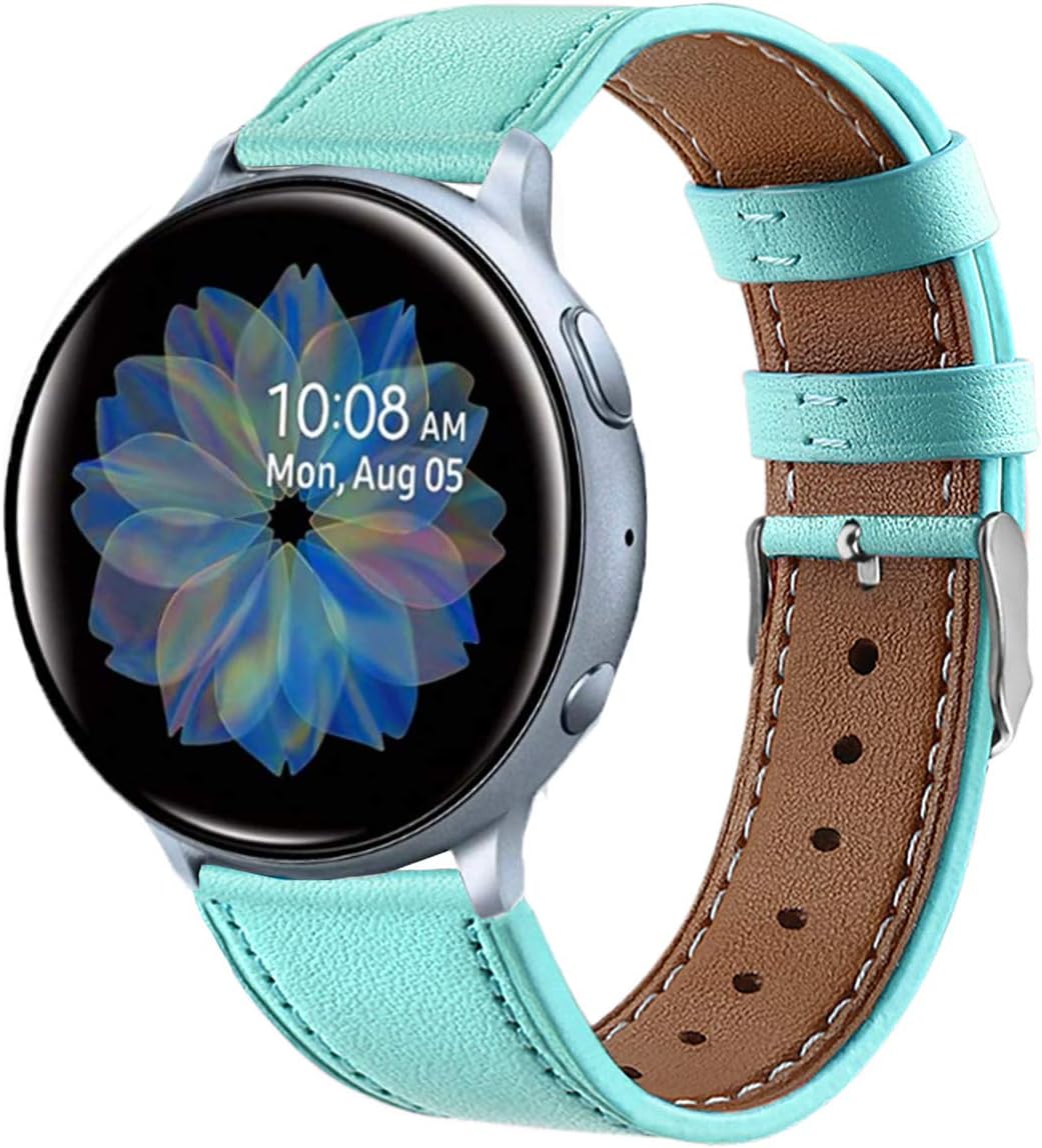 DEALELE Compatible with Samsung Galaxy Watch 6 / 6 Classic / 5 / 5 Pro / Galaxy Watch 4 / 4 Classic / 3 41mm / Active 2