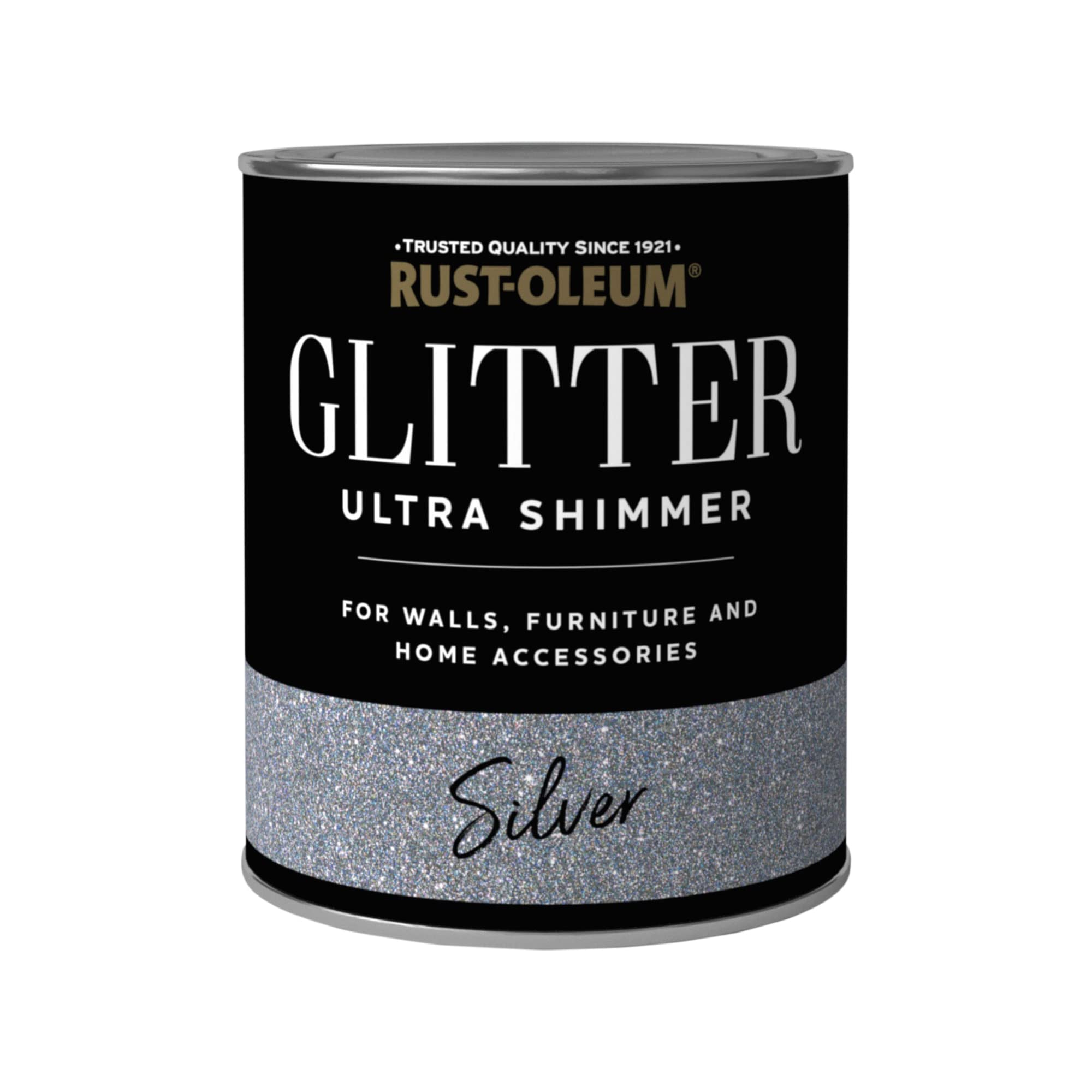 Rust-Oleum Glitter Ultra Silver Ultra Shimmer RO0290001G1 750ml