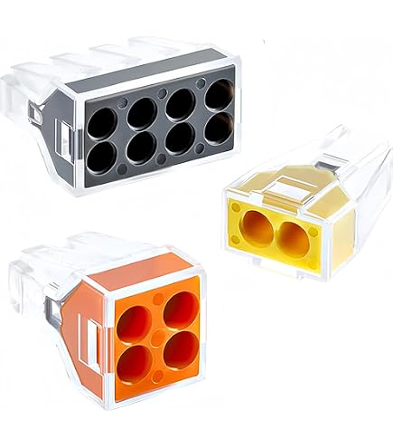 Gardner Bender PushGard 8-Port Wire Connectors (10-Pack) – Quick, Secure Push-In Connections For DIY & Pros - View #8
