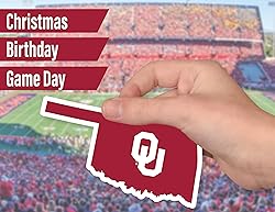 Oklahoma Sooner Stickers for Gift, Car, Water