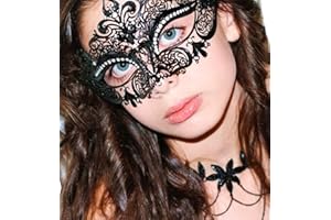 Exlinonline Lace Masquerade Mask Elastic,Fit for Adult,Soft Gentle Material,Specially For Costume,Thememed Party
