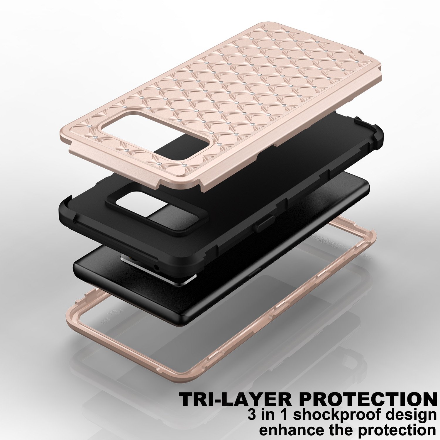 Ferretería DOITOOL 4 piezas de plástico simple barra de toallas