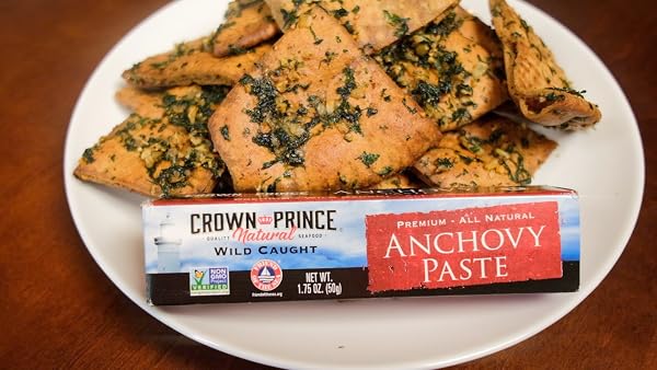 CROWN PRINCE NATURAL ANCHOVY PASTE, 1.75-OUNCE TUBES