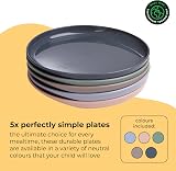 Vital Baby Nourish Plates 5 Pack EarthSmart Biodegradable 6m+ Microwave Safe view 2