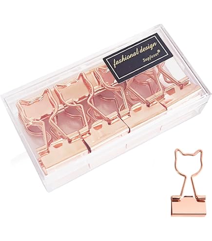 Lot De 100 Trombones Chat Mignons - Colorés, Fun Pour Bureau, école Ou Cadeaux Pour Fans De Chats