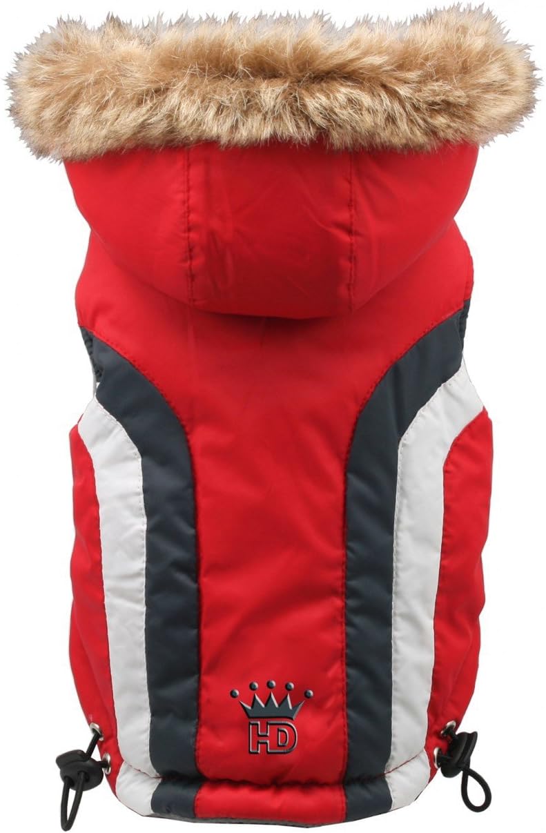 Hip Doggie HD-5SARD-BDXS Swiss Alpine Dog Coat XS Red