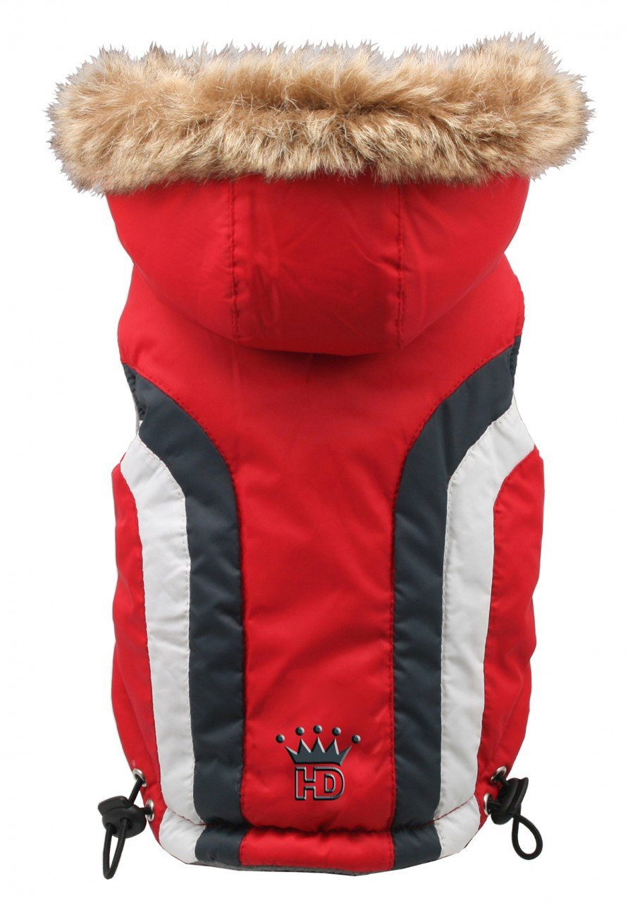 Hip Doggie HD-5SARD-BDXS Swiss Alpine Dog Coat XS Red