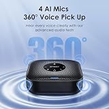 EMEET M0 Plus Conference Speakerphone 4 AI Mics 360° USB C Bluetooth view 2