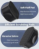 Pawfly 5 cm Algae Scraper Magnetic Brush for Glass Tanks Scratch-Free Nano Fish view 7