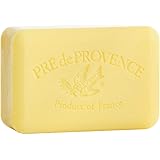 Pre de Provence Artisanal French Soap Bar Enriched with Shea Butter, Freesia, 250 g, 0.6 lb