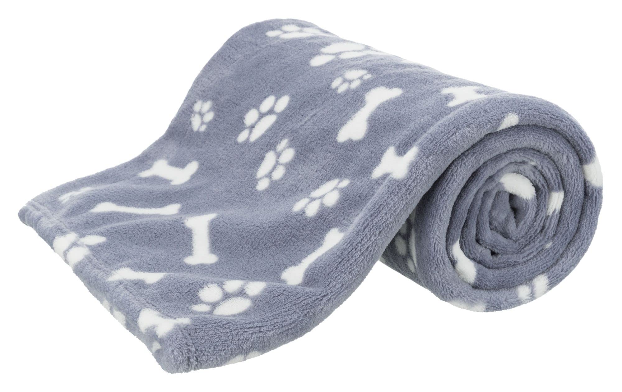 TRIXIE Kenny Plush Blanket 150 × 100 cm Blue