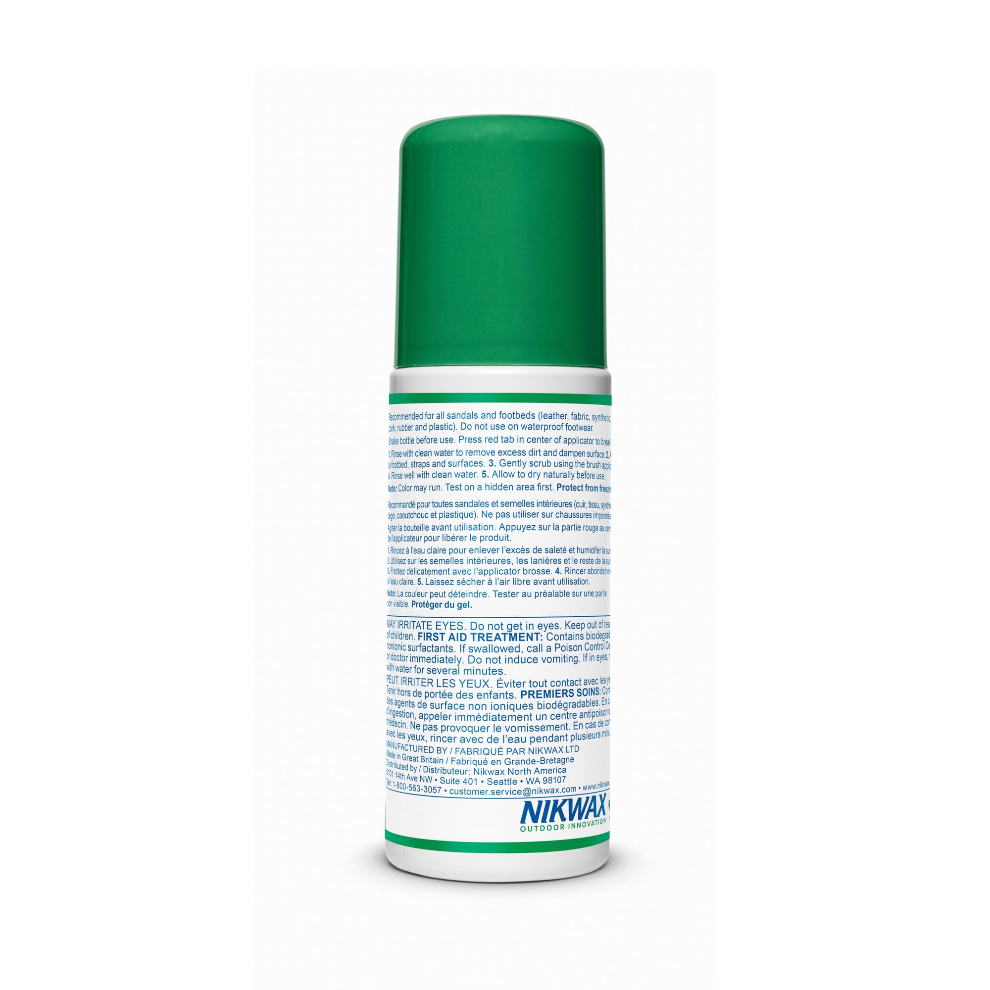 Nikwax Sandal Wash for Cleaning and Deodorizing Sandals, Climbing Shoes, and Sockless Footwear