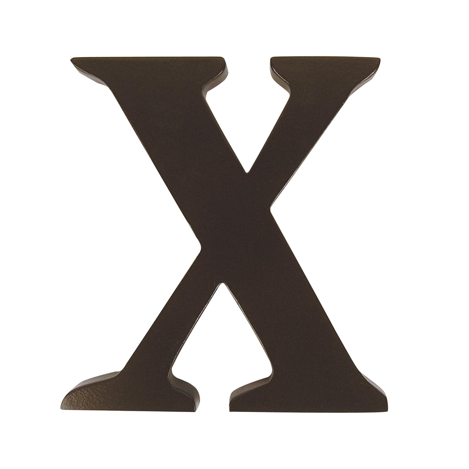 amazoncom trend lab brown 6 tall letter letter x baby