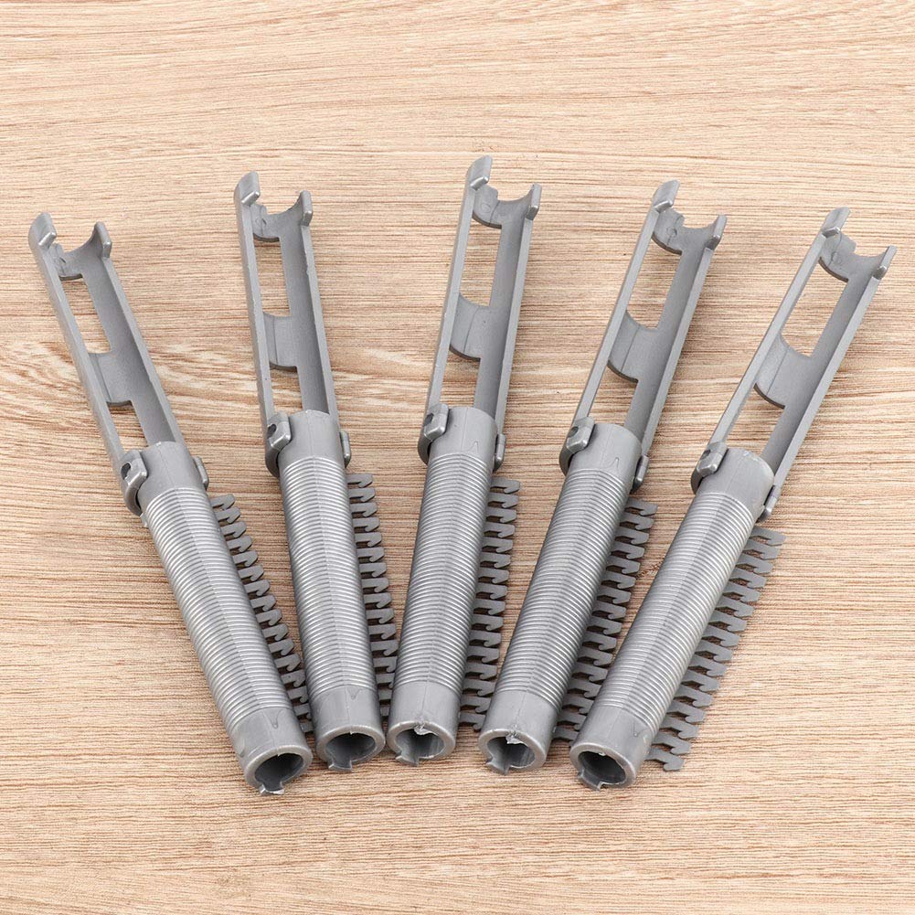 25PCS Perm Rods, Curlers for Styling, Professional Salon Hairdressing Tools with Clip Handles, Curling Rollers for Salon Use