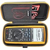 RLSOCO Case for Fluke 289/287 True-RMS Electronics Logging Multimeter, Hard Protective Carrying Case - Black (Cover Only)