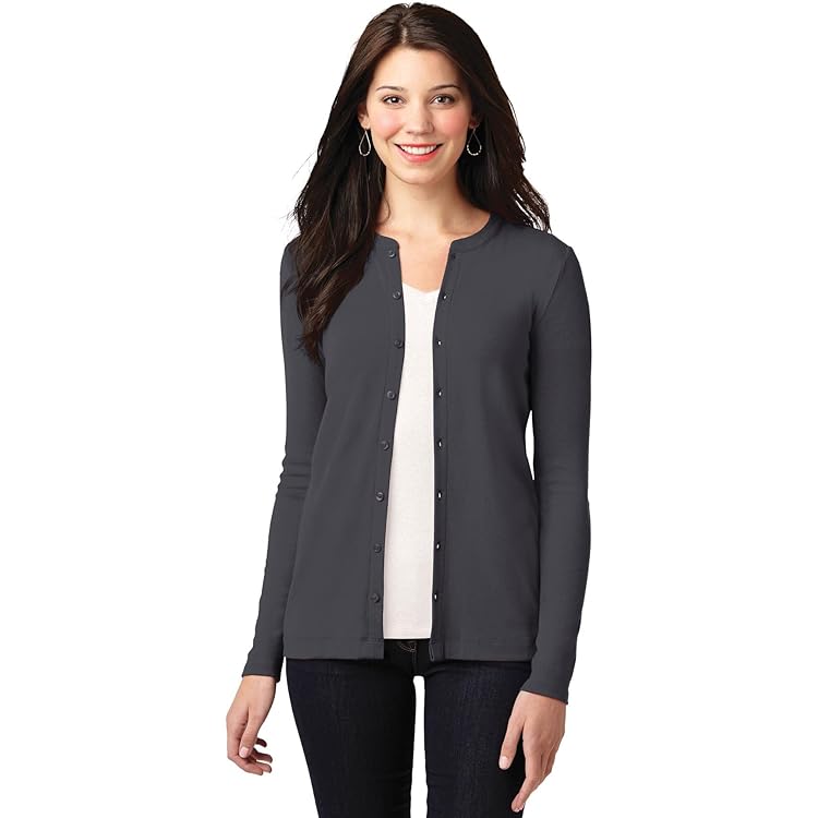 Port Authority Ladies Concept Stretch Button-Front Cardigan