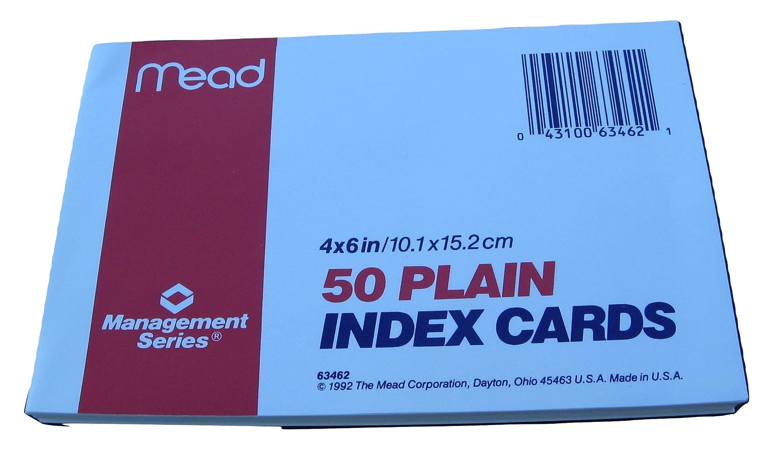 Mead m/s indx card #2 (043100634621)