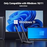UGREEN AX1800 WiFi 6 USB 3.0 Dongle Dual 5dBi Antennas 5GHz/2.4GHz for PC view 8