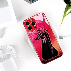 Akatxezy Ichigo TPU Tempered Glass Anime Role Red