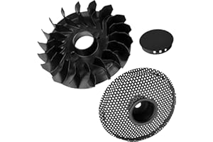 LEAFLEX 796201 Fly-wheel Fan Compatible with B&S 319000, 31A000, Engines Replaces 699708, 794436, 699043, 697853, 695492, 695056