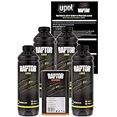 UPOL Raptor Black Bed Liner & Texture Coating, 4 Liters NewF