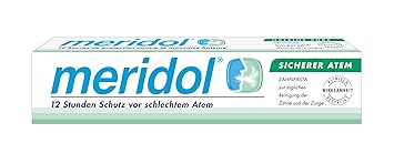 meridol SICHERER ATEM Zahnpasta, 2er Pack (2 x 75 ml)