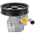 20-2403 Power Steering Pump with Pulley Replacement for Chevy Traverse GMC Acadia Buick Enclave Saturn Outlook 3.6L 2007-2017 96-2403 20954812