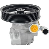 20-2403 Power Steering Pump Replacement for Traverse Acadia Enclave Outlook | 3.6L 2007-2017, Replacement for Chevy Traverse GMC Acadia Buick Enclave Saturn Outlook, 96-2403, 20954812, with Pulley