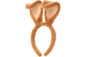 CHEU Easter bunny headband with rabbit ears costume