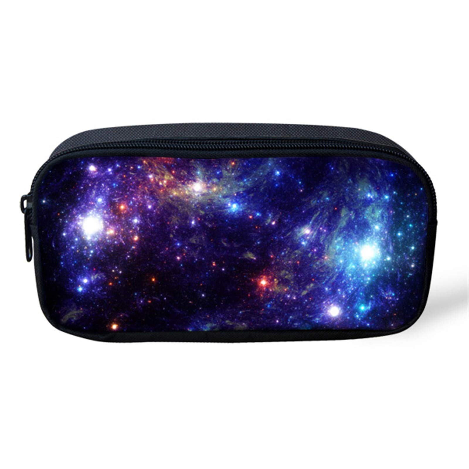NETILGEN Galaxy Printing Large Pencil Case Girls Boys Organization Storage Case Office School College Bag Pouch Holder Box Organize