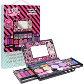 L.O.L. Surprise! Fold-Out Makeup Palette with Mirror, Lip Gloss, Eyeshadow | Kids Makeup Toys Kit for Girls, Real Washable Make Up Set, Birthday Gift