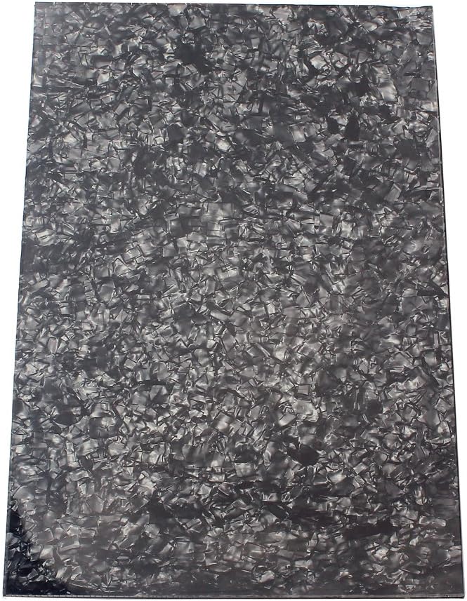 Alnicov 44X29Cm Black Pearl Acoustic Guitar Self Adhesive Scratch Plate Sheet Pickguard Material Sheet - Image 5