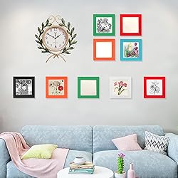 YIYINOE 8x8 Picture Frame Set of 6,Paper Photos