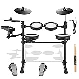 Donner DED-100 Electronic Drum Set, Eight Pieces