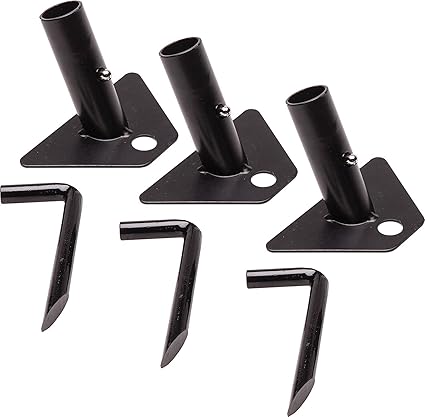 Amazon Com Moultrie Metal Feeder Feet 3 Feeder Feet 3 Stakes