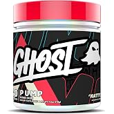 GHOST Pump, Stim-Free Nitric Oxide Powder, Natty, 40 Servings | Non-Stim, Caffeine-Free Pre-Workout Supplements - L-Citrulline, Arginine Nitrate &amp; L-Glutathione - Sugar &amp; Gluten-Free, Vegan