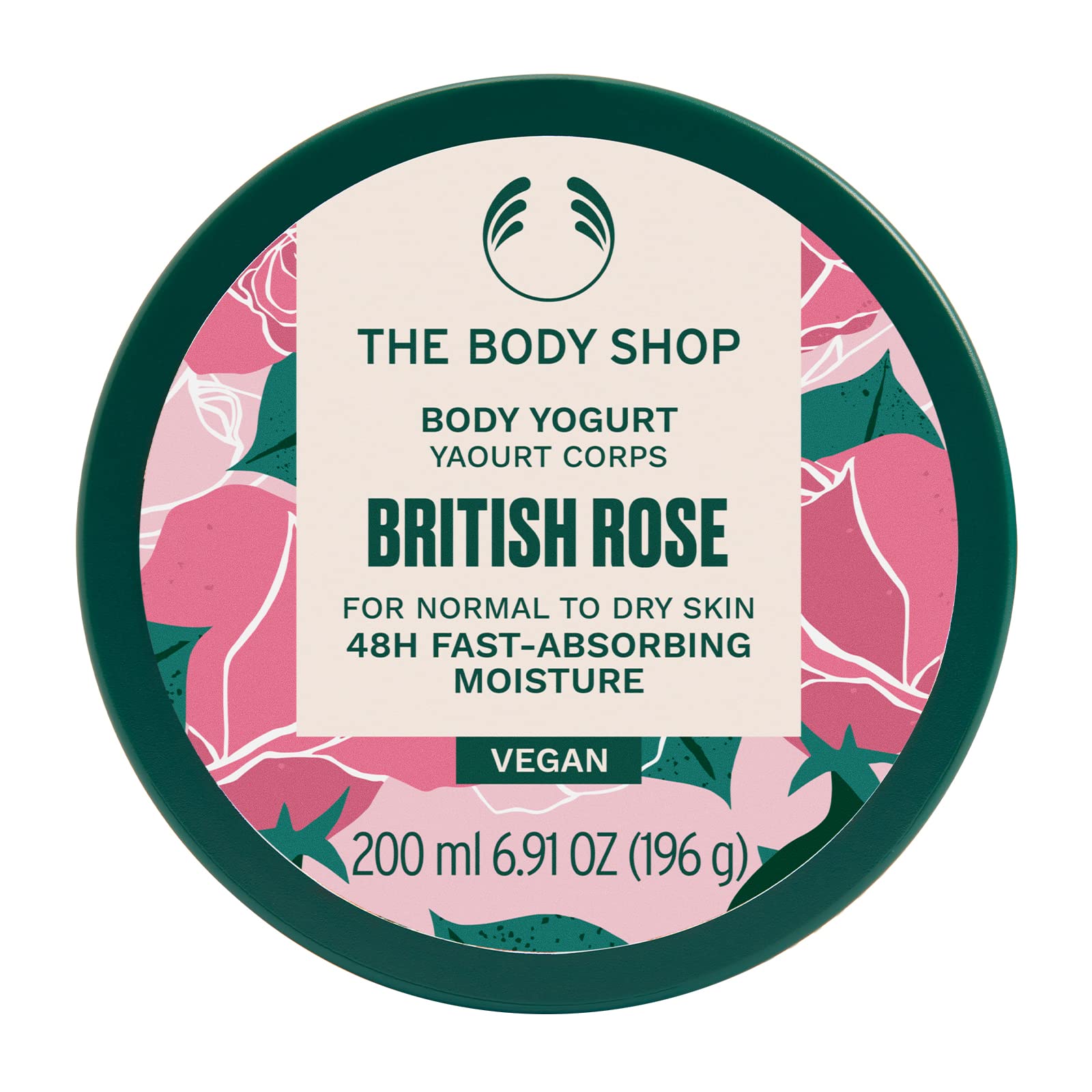 Body Shop Body Yogurt British Rose 200ml