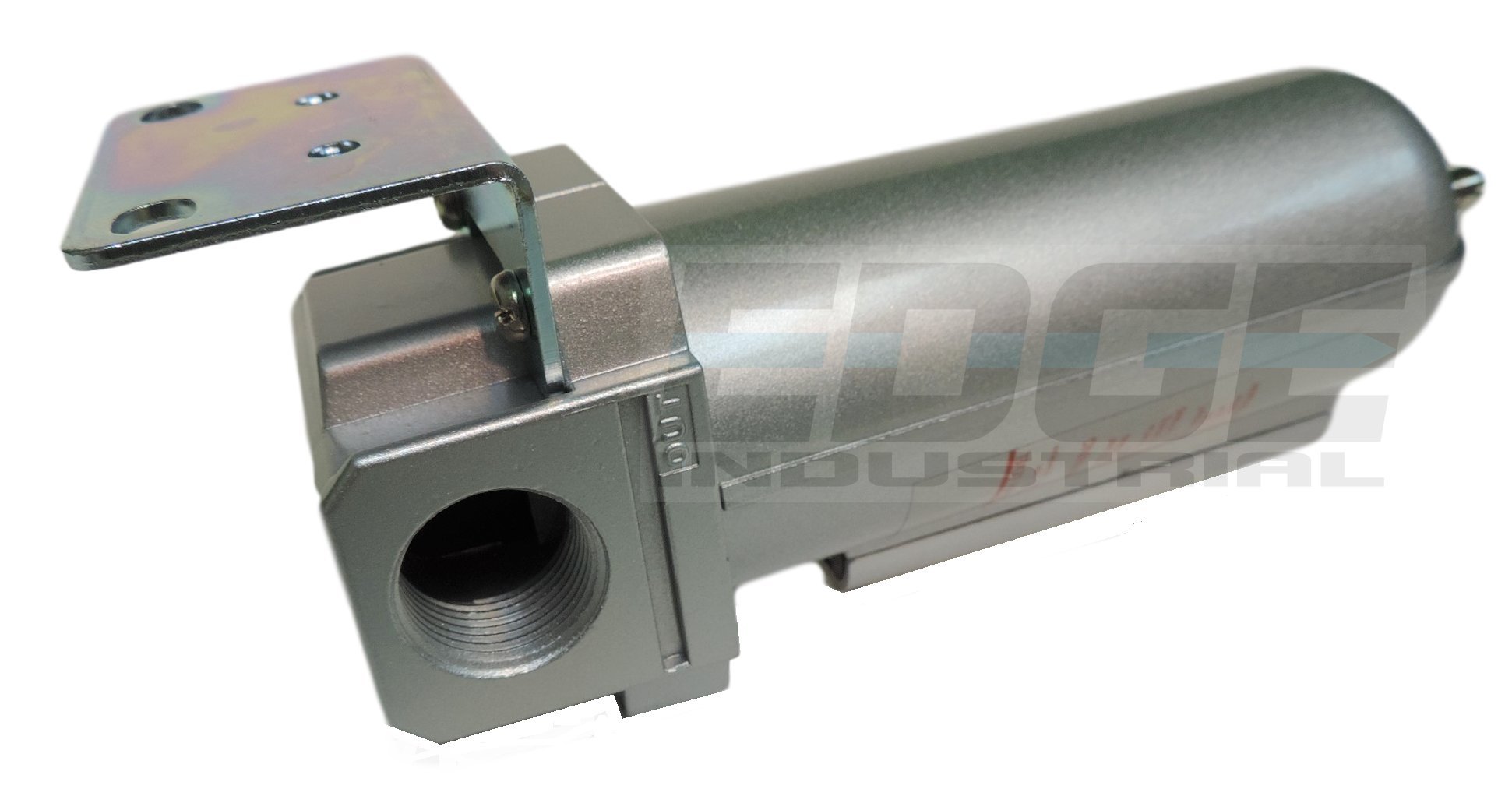 HEAVY DUTY HIGH FLOW COMPRESSED AIR INLINE PARTICULATE FILTER WITH