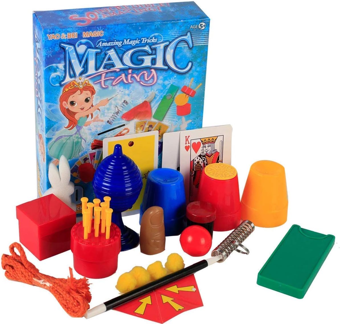 Kids Magic Kit Tricks Sets, 50+ Classic Easily Learning Magic Tricks